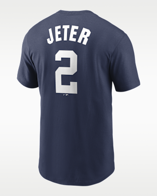 Derek Jeter New York Yankees Cooperstown Fuse Men's Nike MLB T